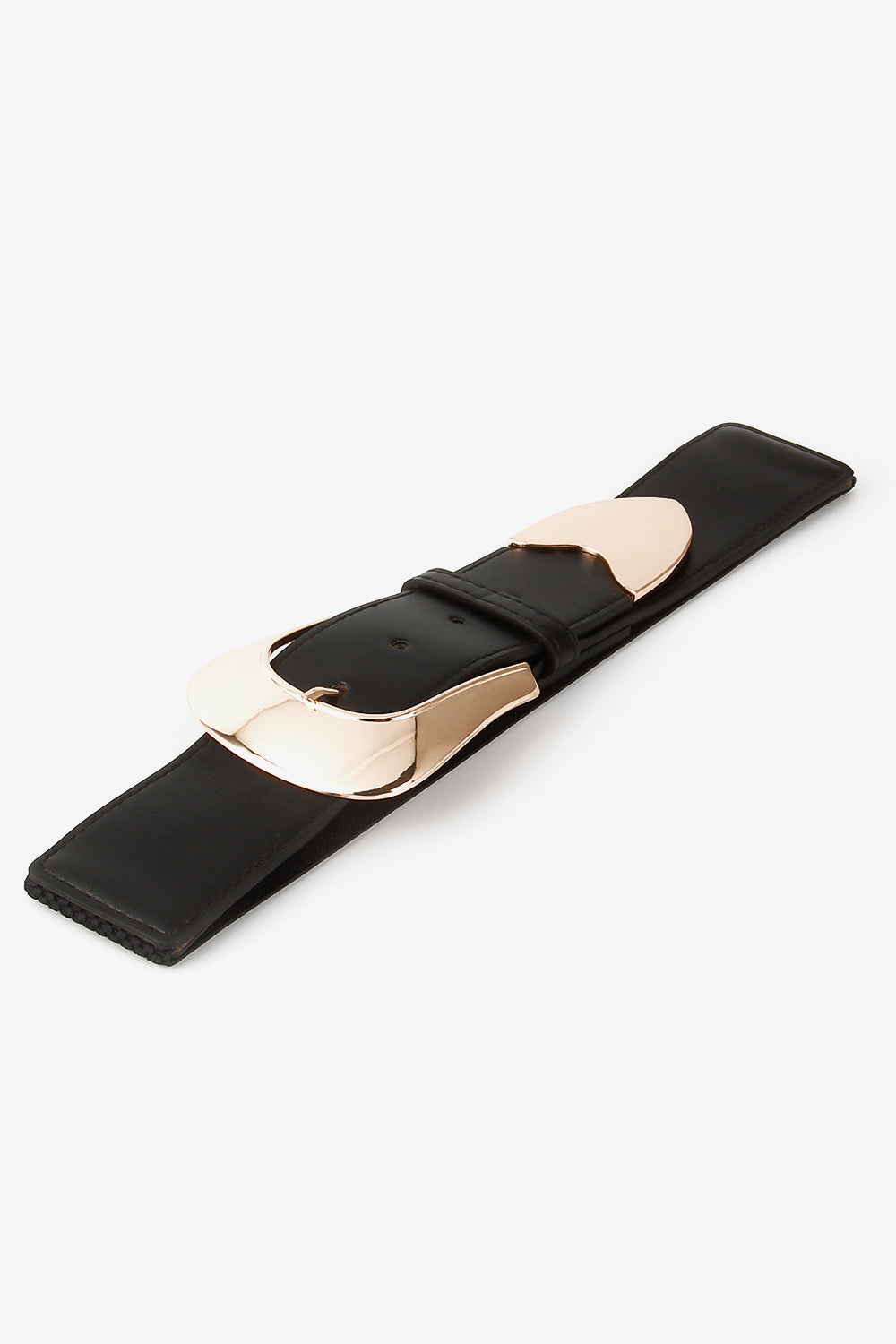 Elastic Wide PU Belt - The Ruffled Bull Boutique