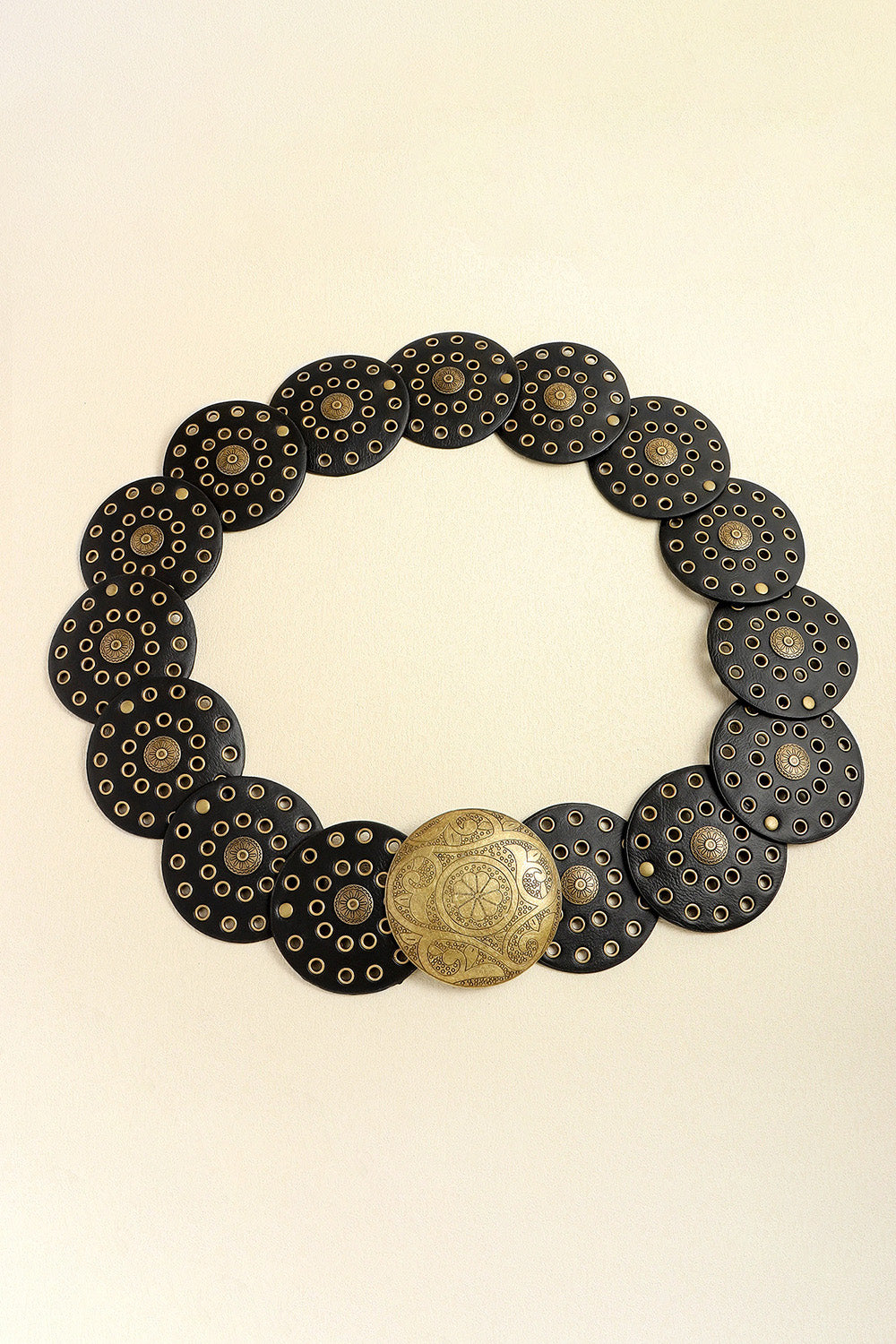 Vintage PU Leather Wide Belt - The Ruffled Bull Boutique