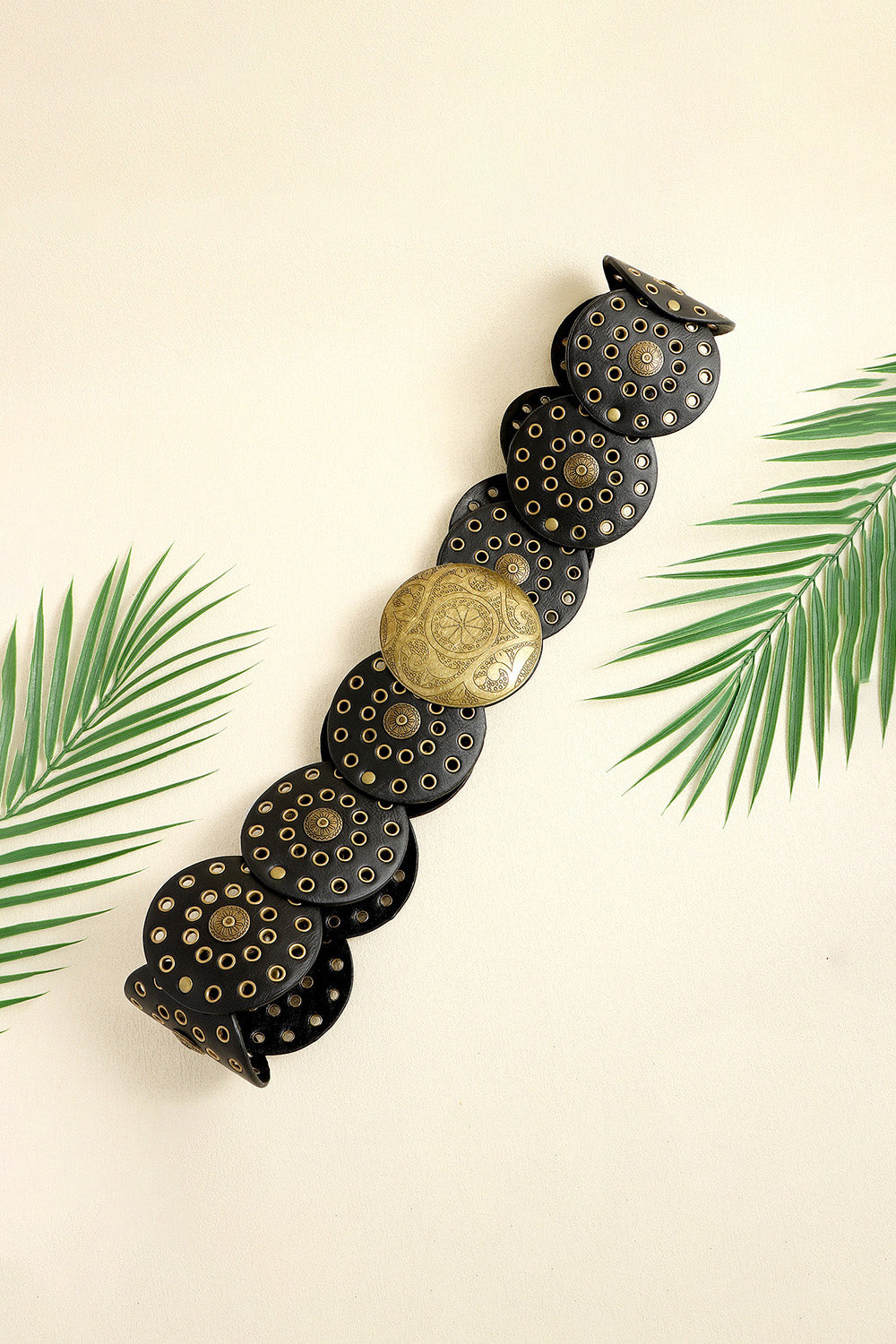 Vintage PU Leather Wide Belt - The Ruffled Bull Boutique