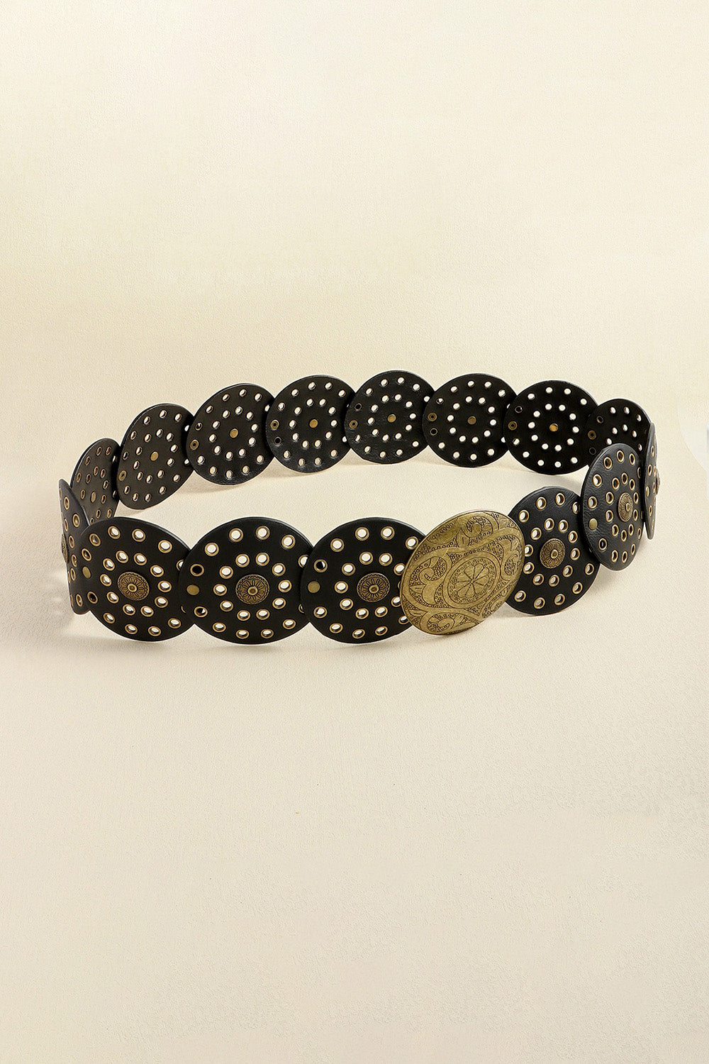 Vintage PU Leather Wide Belt - The Ruffled Bull Boutique