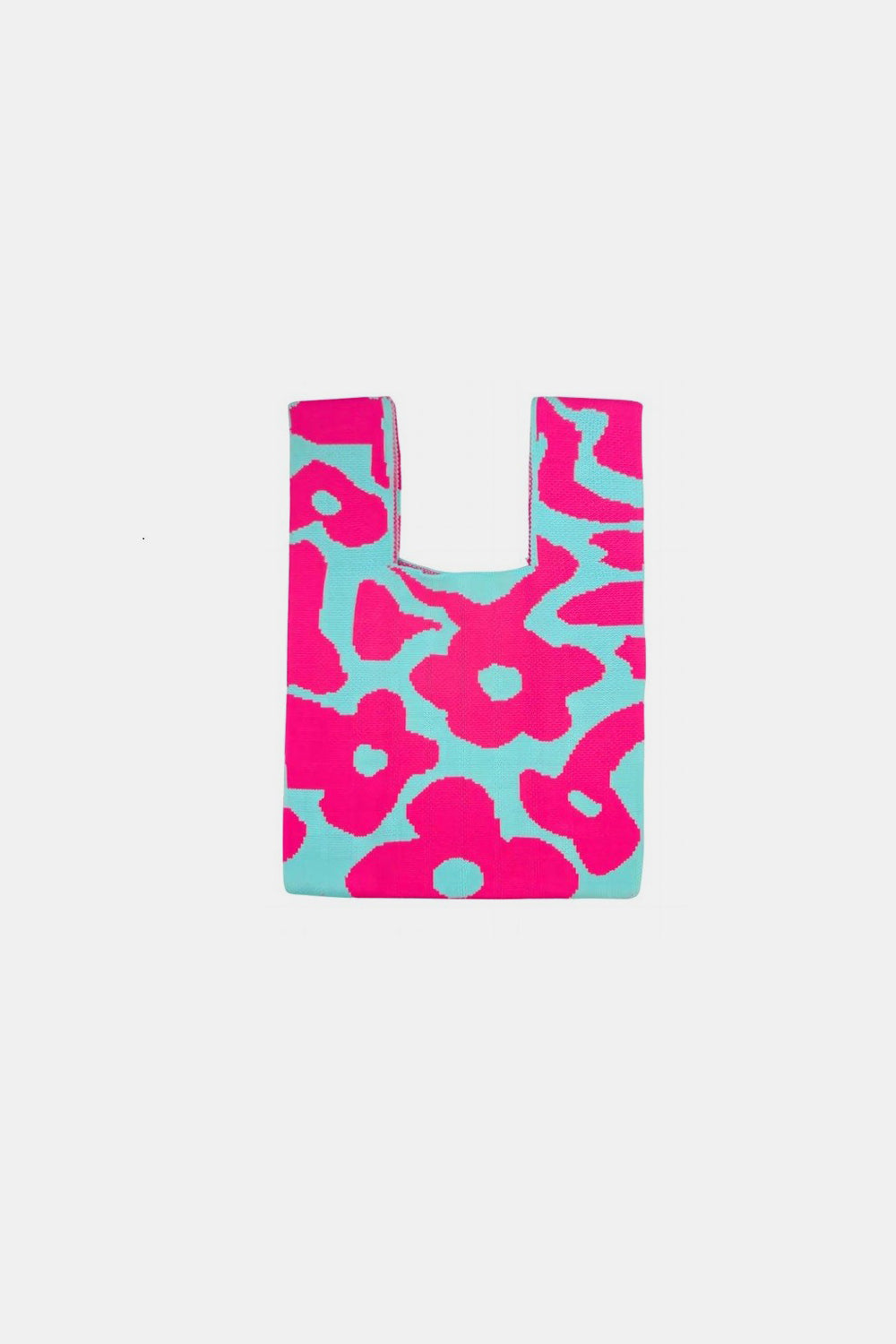 Zenana Flower Eco-Friendly Knitted Handbag - The Ruffled Bull Boutique