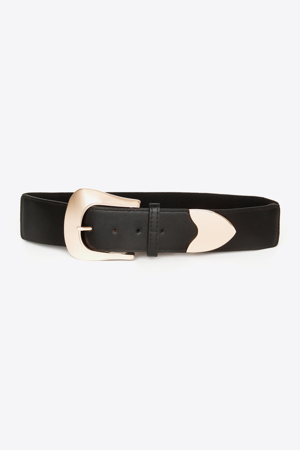 Elastic Wide PU Belt - The Ruffled Bull Boutique
