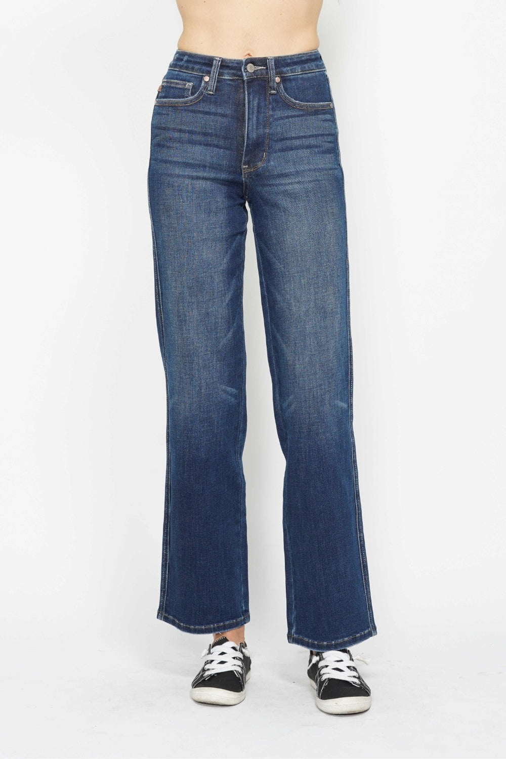 Judy Blue Full Size High Waist Tummy Control Jeans - The Ruffled Bull Boutique