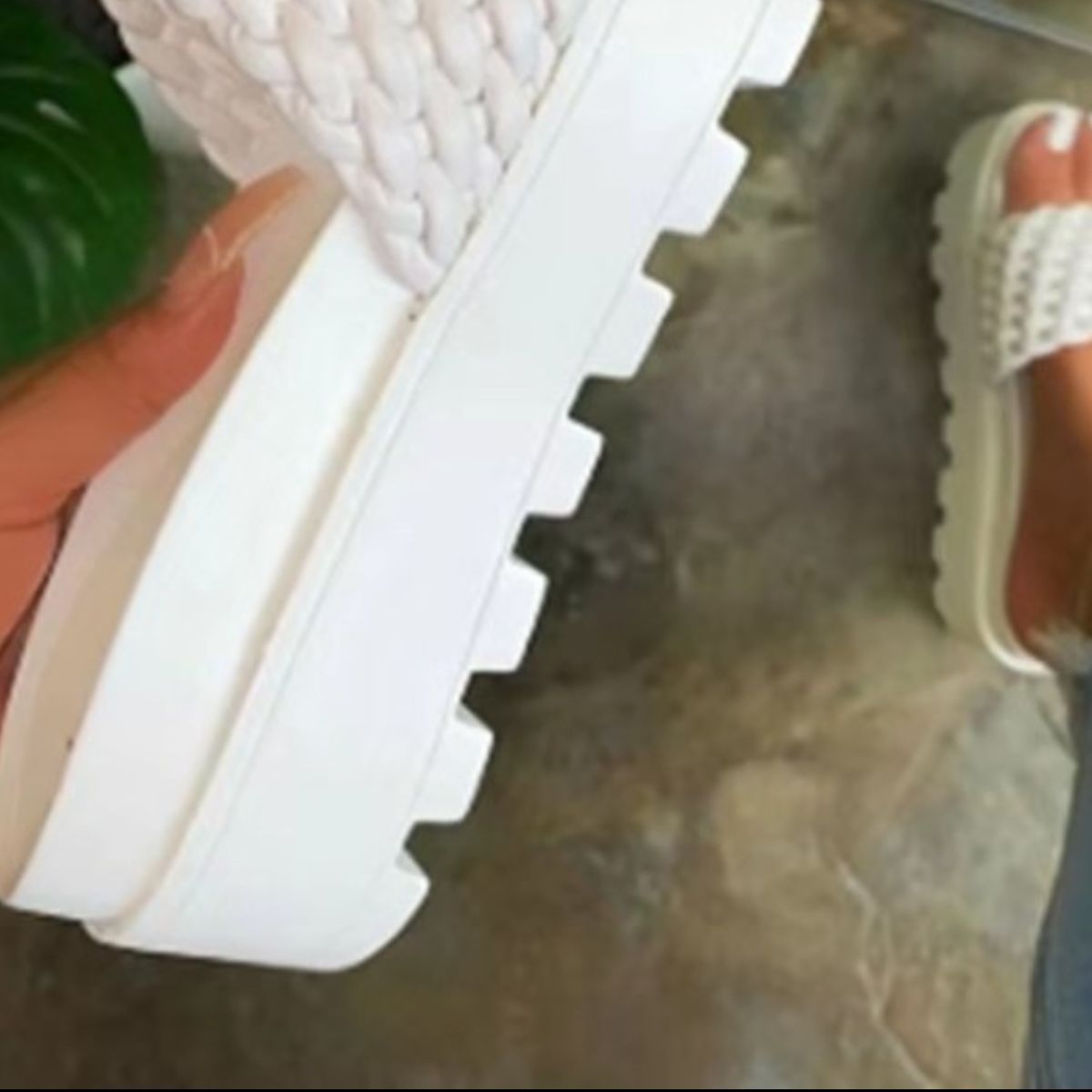 PU Leather Open Toe Platform Sandals - The Ruffled Bull Boutique