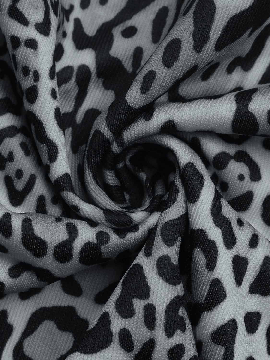 Perfee Leopard Open Front Long Sleeve Jacket - The Ruffled Bull Boutique