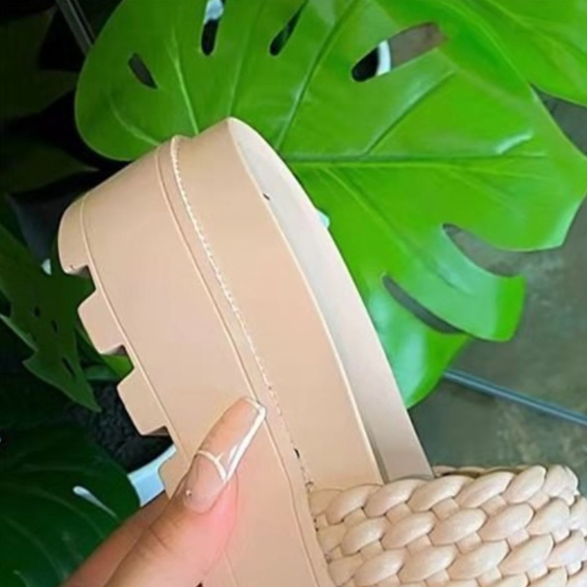 PU Leather Open Toe Platform Sandals - The Ruffled Bull Boutique