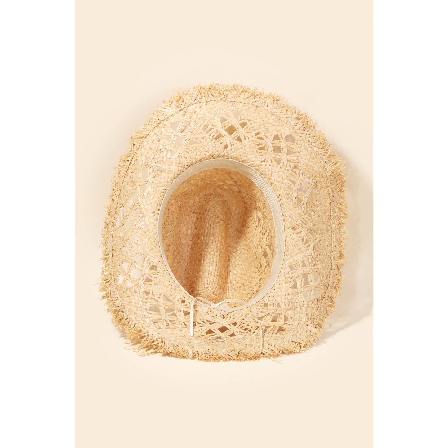 Straw Cowboy Hat - The Ruffled Bull Boutique
