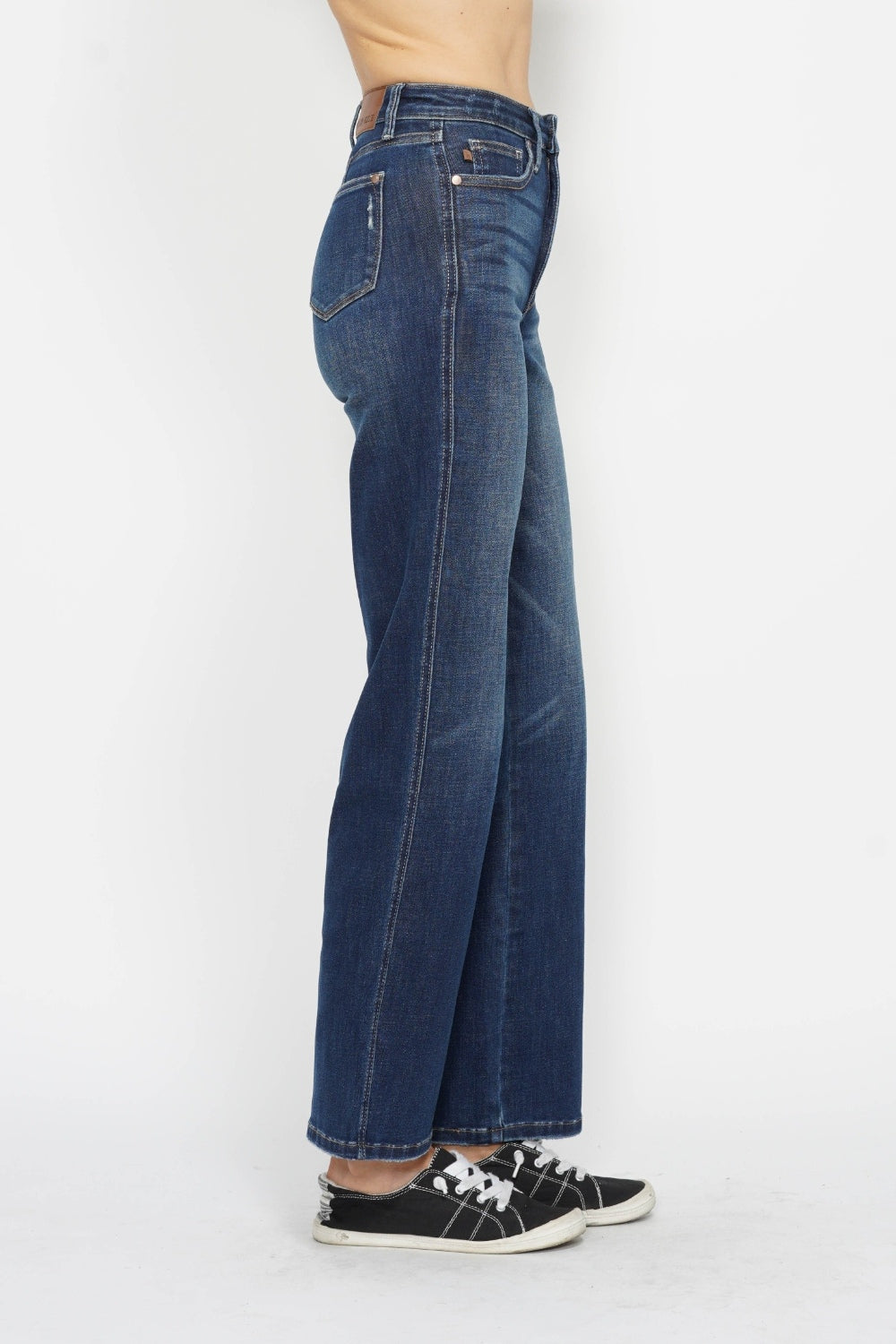 Judy Blue Full Size High Waist Tummy Control Jeans - The Ruffled Bull Boutique