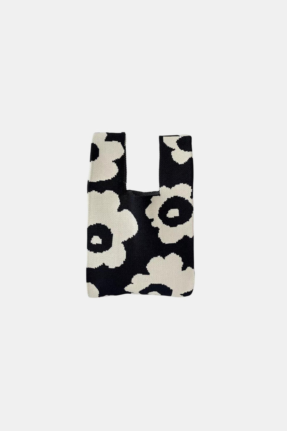 Zenana Flower Eco-Friendly Knitted Handbag - The Ruffled Bull Boutique