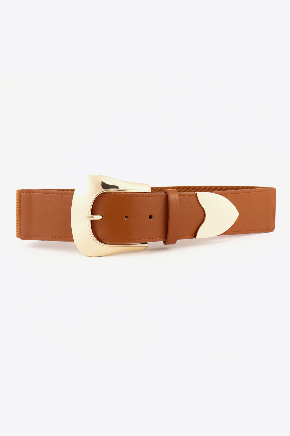 Elastic Wide PU Belt - The Ruffled Bull Boutique
