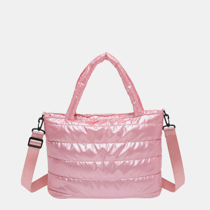 PU Leather Detachable Strap Crossbody Bag - The Ruffled Bull Boutique