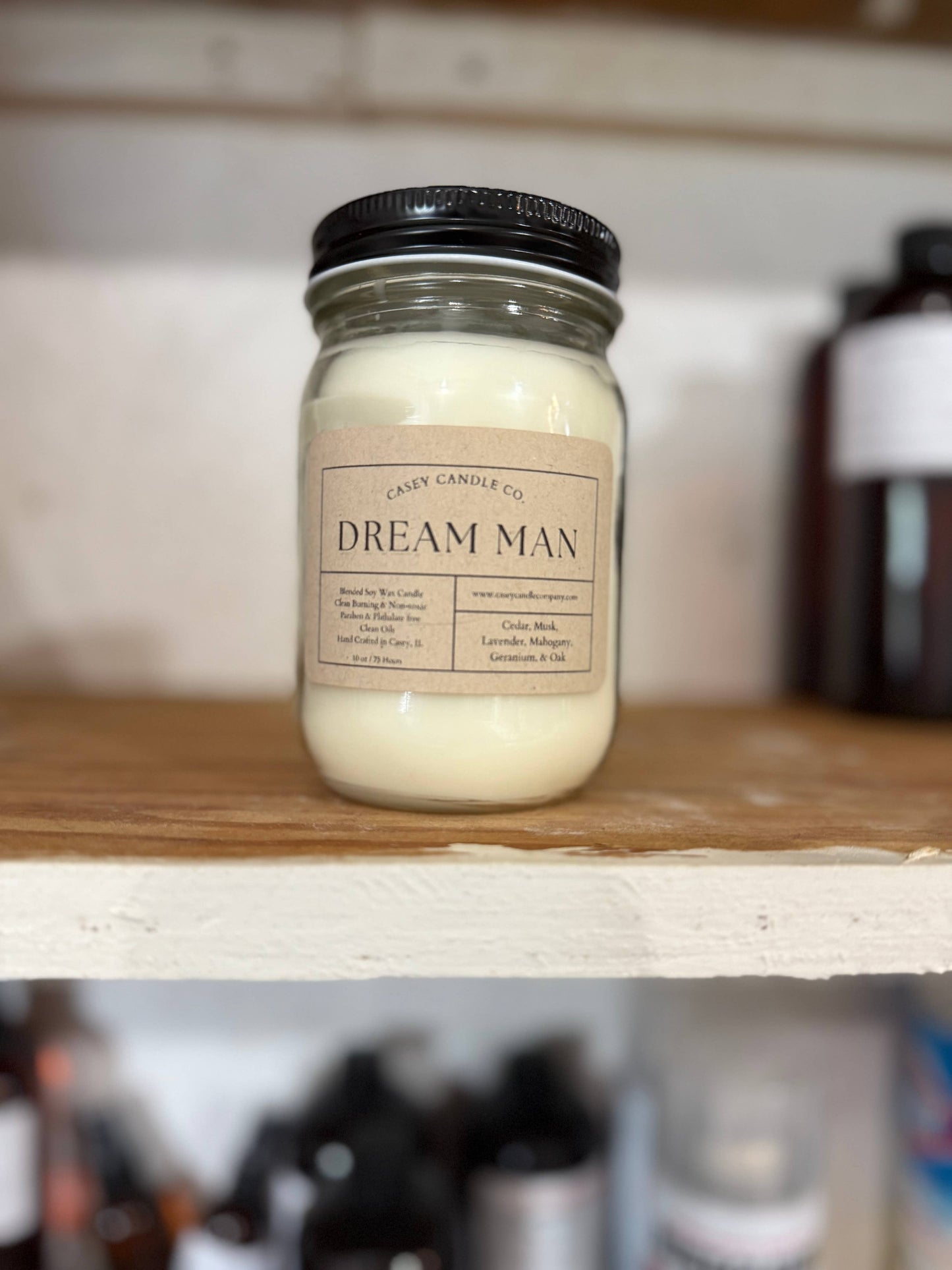 10oz Single Wick- 100% Soy Wax - The Ruffled Bull Boutique