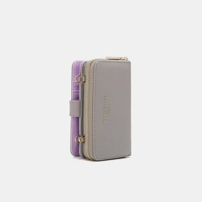 Nicole Lee USA 2 Piece Phone Case Crossbody Wallet - The Ruffled Bull Boutique