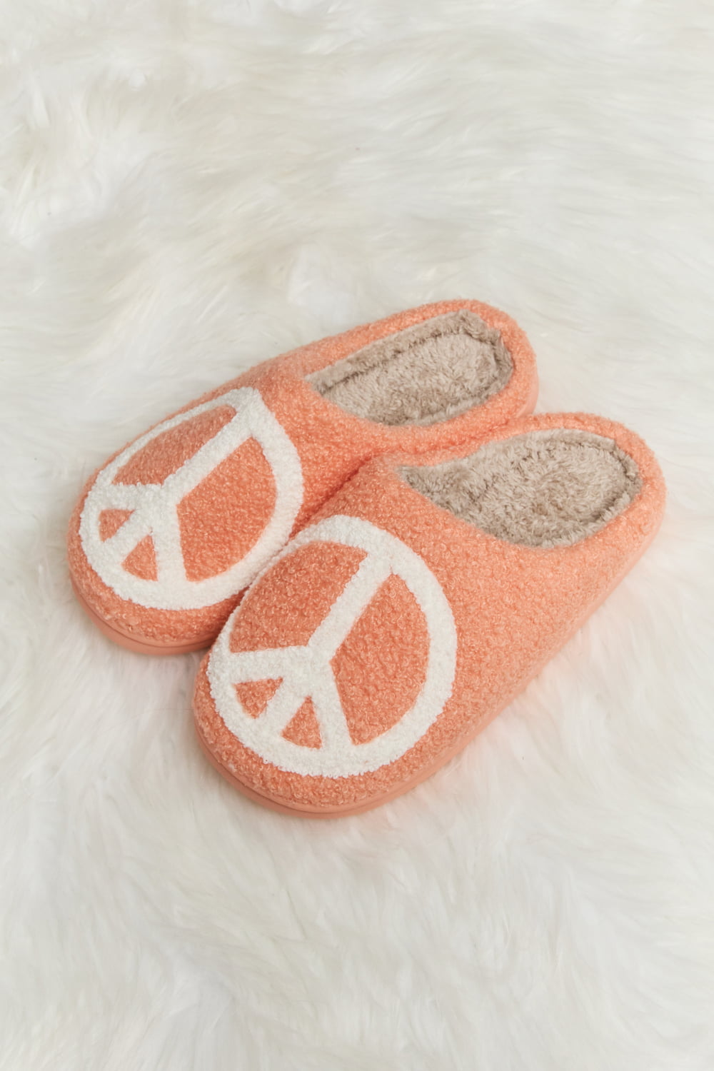 Melody Printed Plush Slide Slippers - The Ruffled Bull Boutique