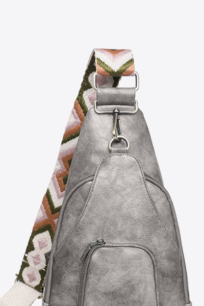 Adored Take A Trip PU Leather Sling Bag - The Ruffled Bull Boutique