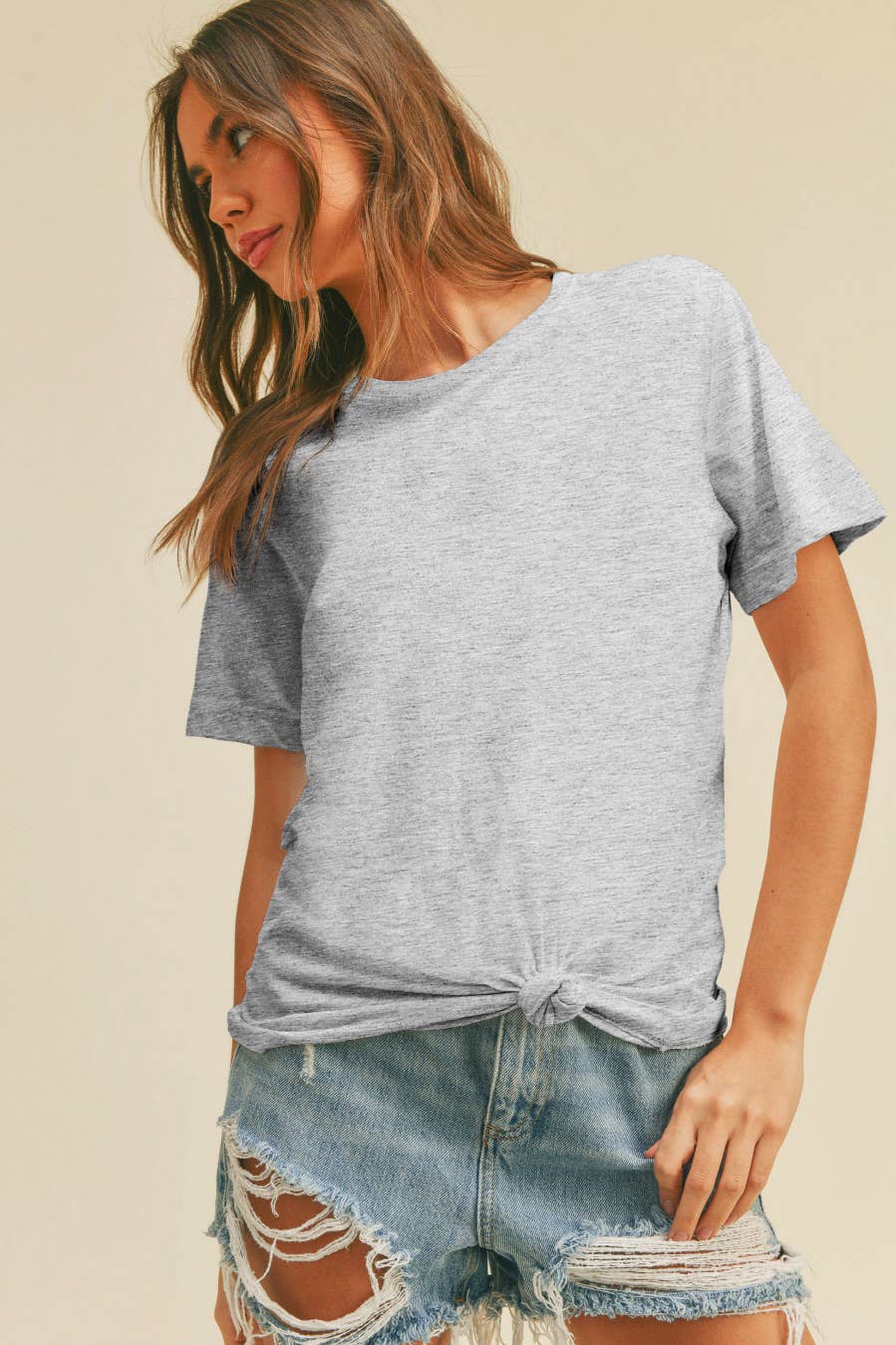 Blank Classic Short Sleeve T-Shirt - The Ruffled Bull Boutique