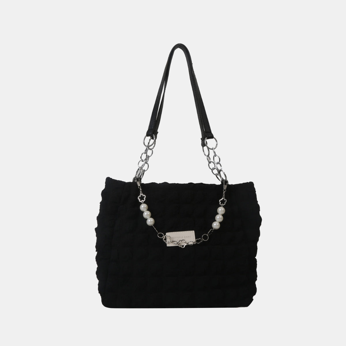 Bubble Textured Tote Bag - The Ruffled Bull Boutique