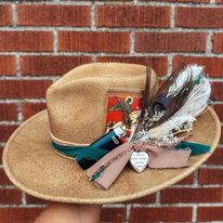 Maddie decorated hats - The Ruffled Bull Boutique