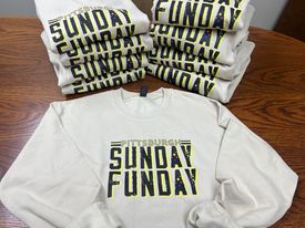 Steelers Sunday Funday sweatshirt - The Ruffled Bull Boutique