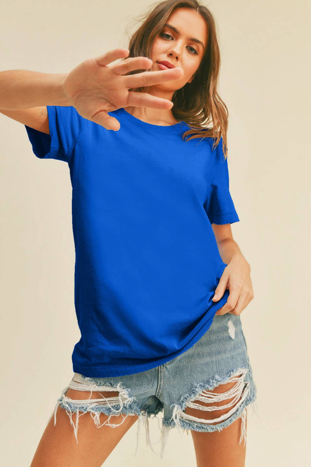 Blank Classic Short Sleeve T-Shirt - The Ruffled Bull Boutique