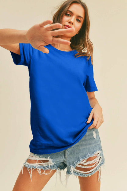 Blank Classic Short Sleeve T-Shirt - The Ruffled Bull Boutique