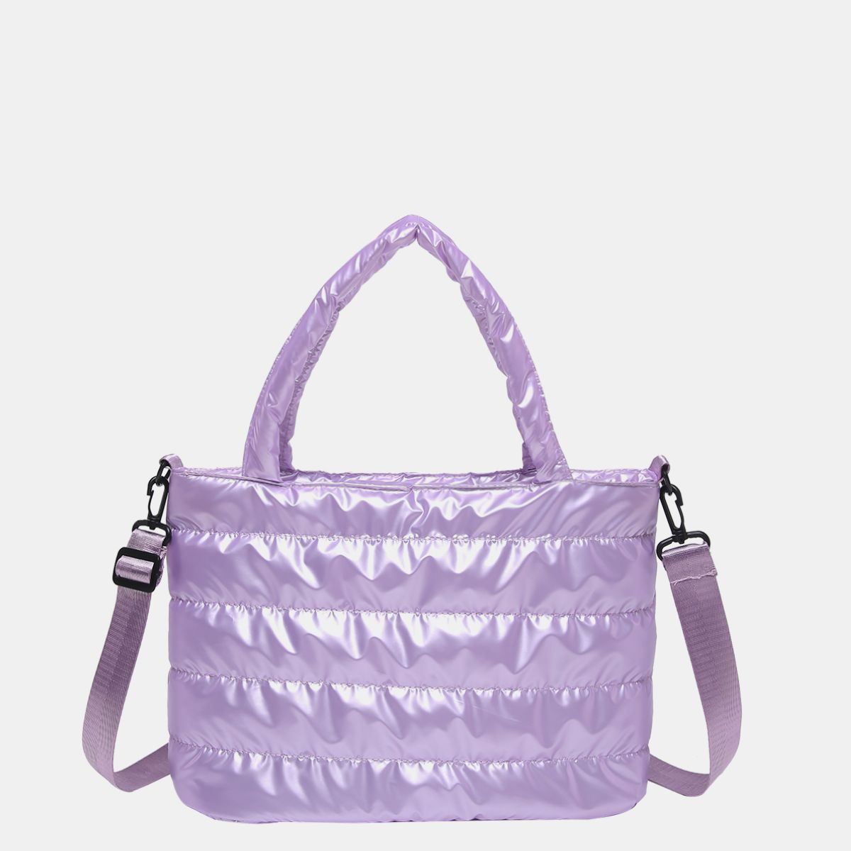 PU Leather Detachable Strap Crossbody Bag - The Ruffled Bull Boutique