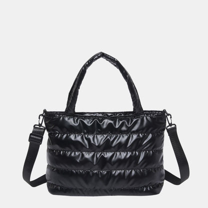 PU Leather Detachable Strap Crossbody Bag - The Ruffled Bull Boutique