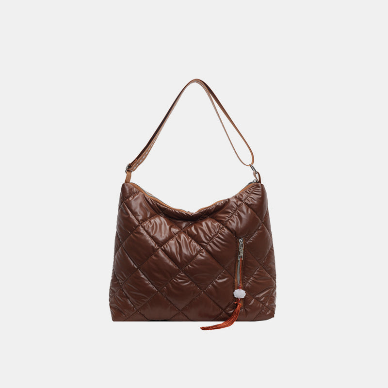 Quilted Nylon Travel Bag - The Ruffled Bull Boutique