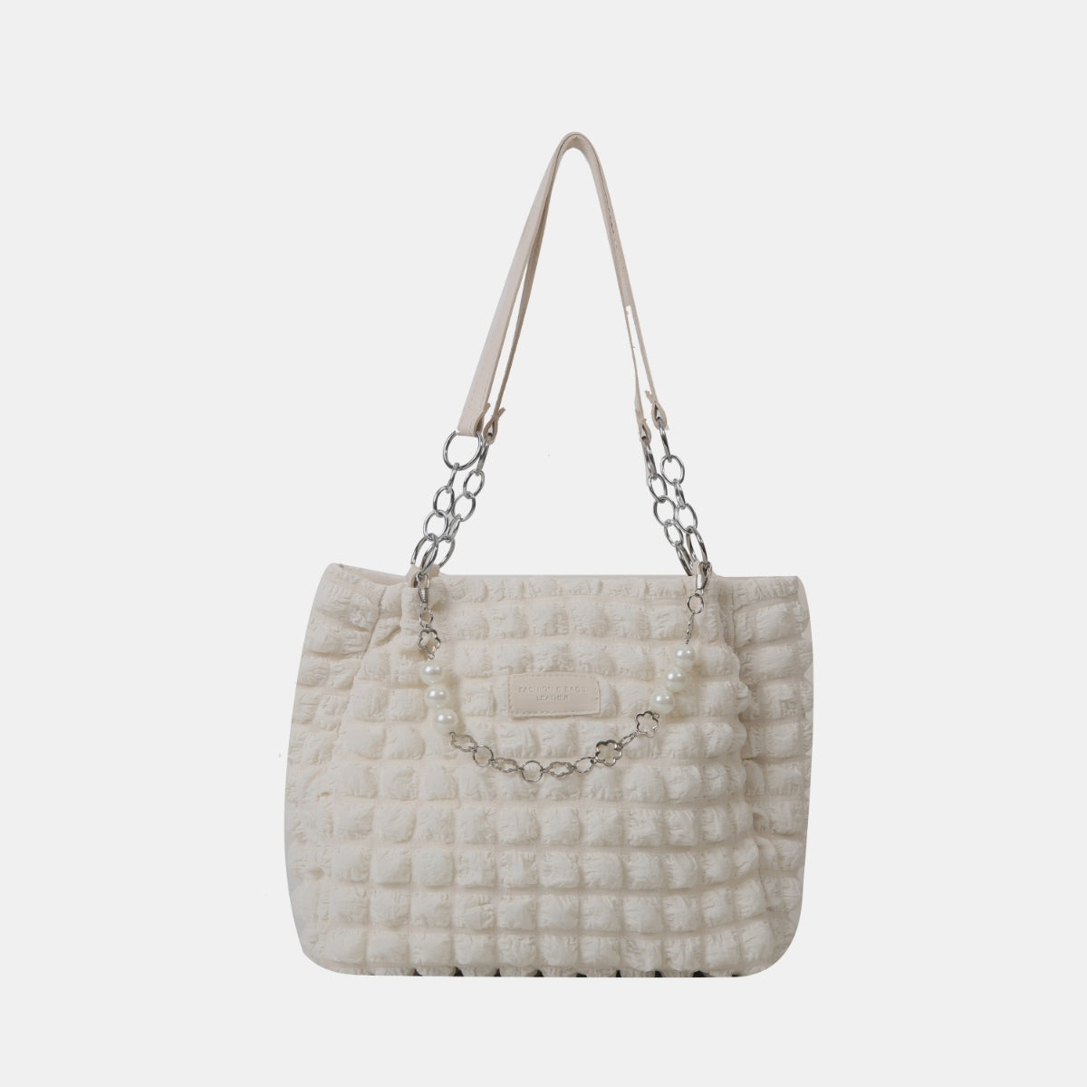 Bubble Textured Tote Bag - The Ruffled Bull Boutique