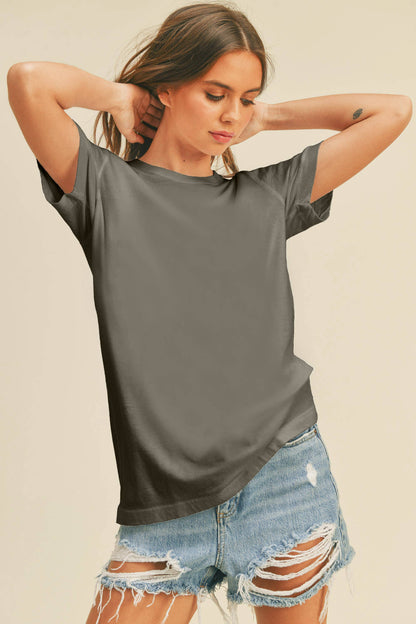 Blank Classic Short Sleeve T-Shirt - The Ruffled Bull Boutique