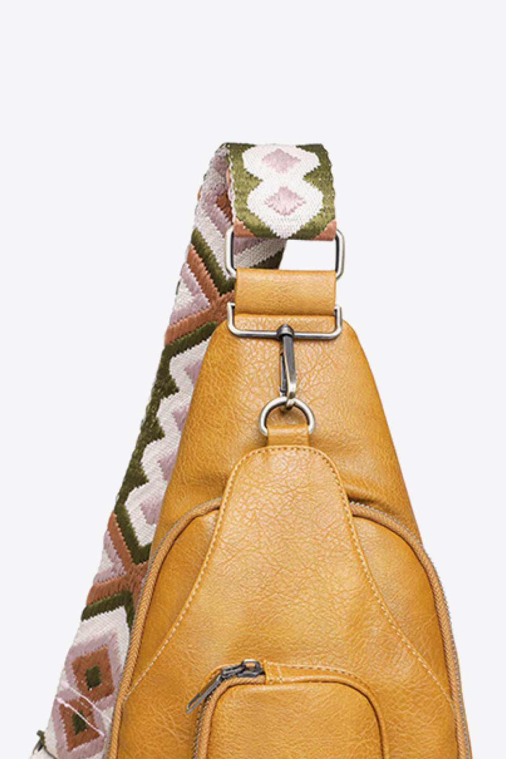 Adored Take A Trip PU Leather Sling Bag - The Ruffled Bull Boutique