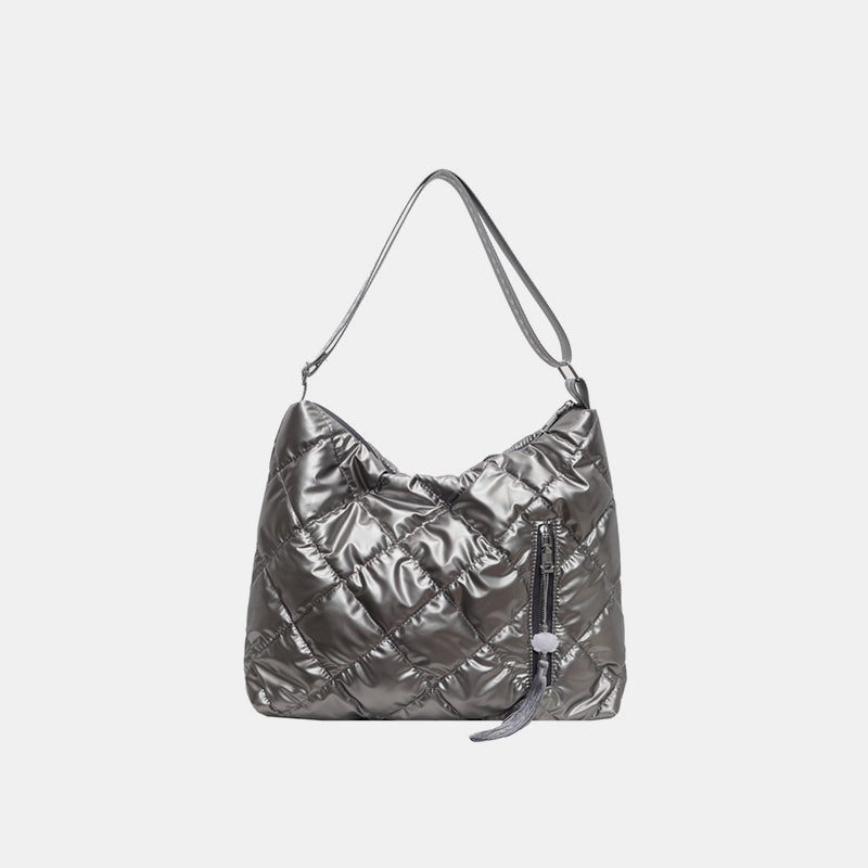 Quilted Nylon Travel Bag - The Ruffled Bull Boutique