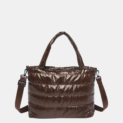 PU Leather Detachable Strap Crossbody Bag - The Ruffled Bull Boutique