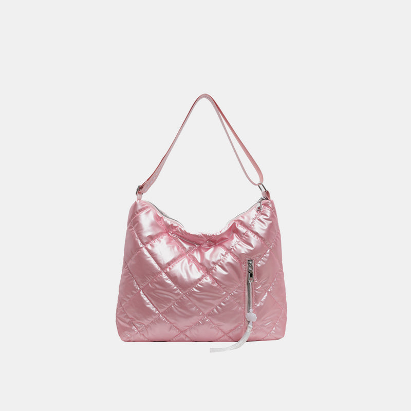 Quilted Nylon Travel Bag - The Ruffled Bull Boutique