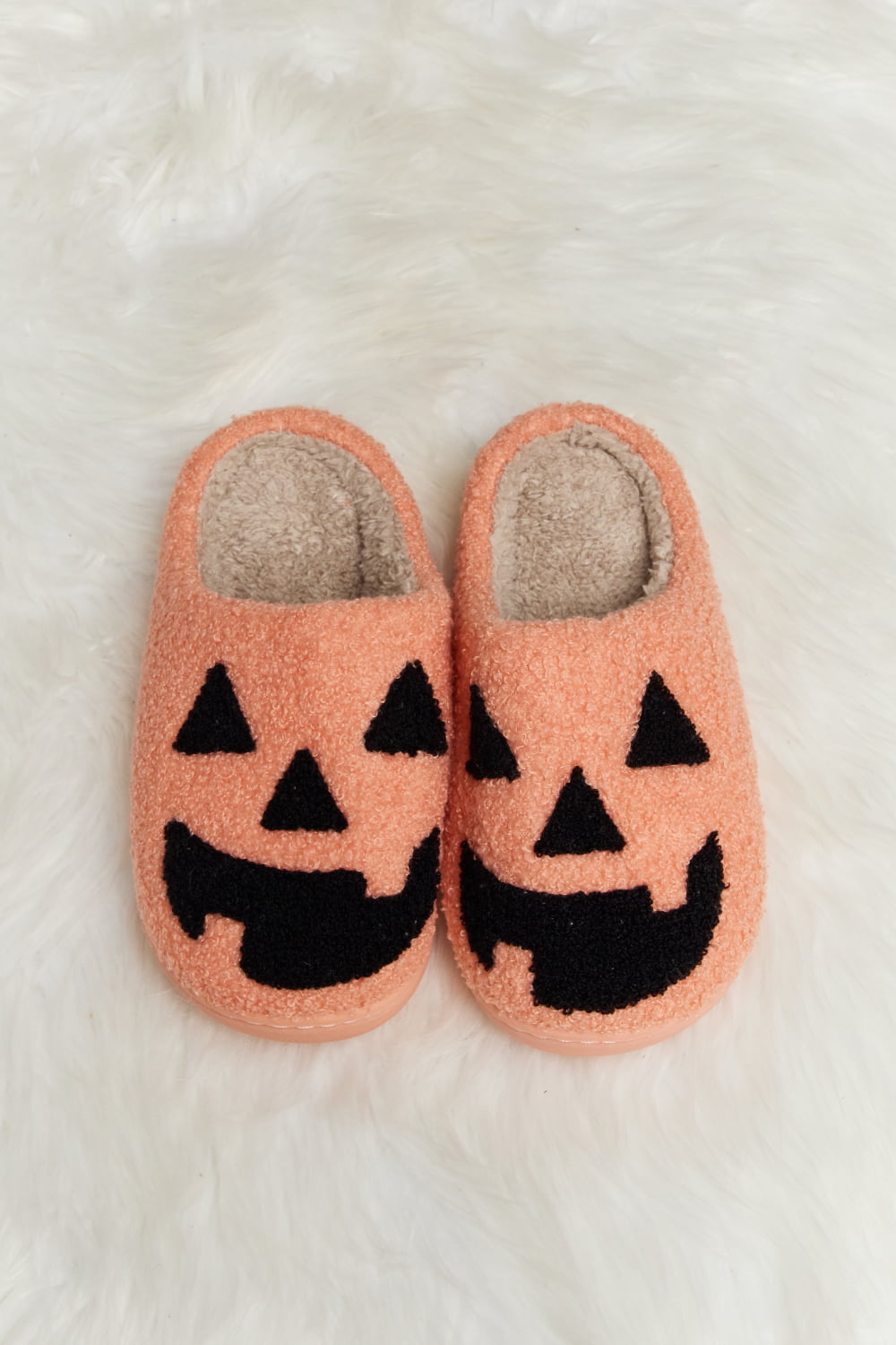 Melody Printed Plush Slide Slippers - The Ruffled Bull Boutique