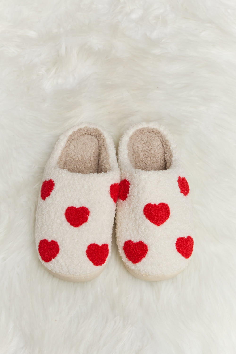 Melody Printed Plush Slide Slippers - The Ruffled Bull Boutique