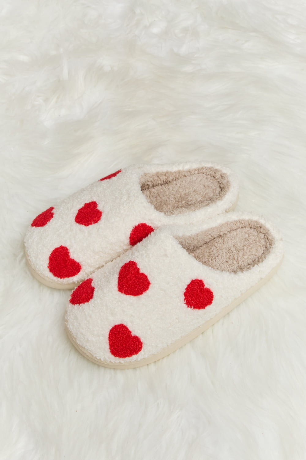 Melody Printed Plush Slide Slippers - The Ruffled Bull Boutique