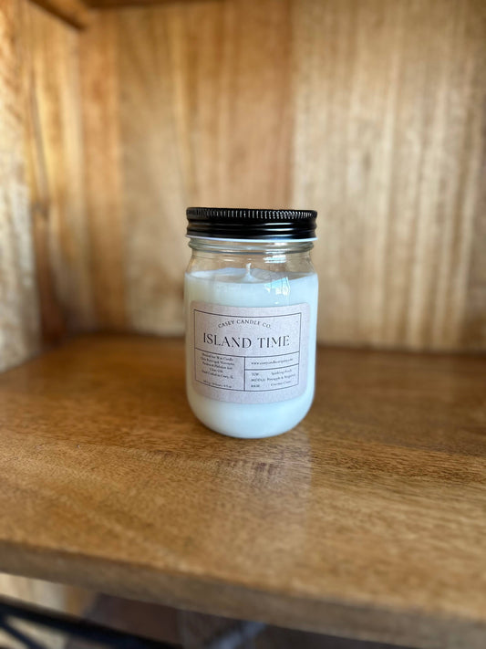 10oz Single Wick- 100% Soy Wax - The Ruffled Bull Boutique