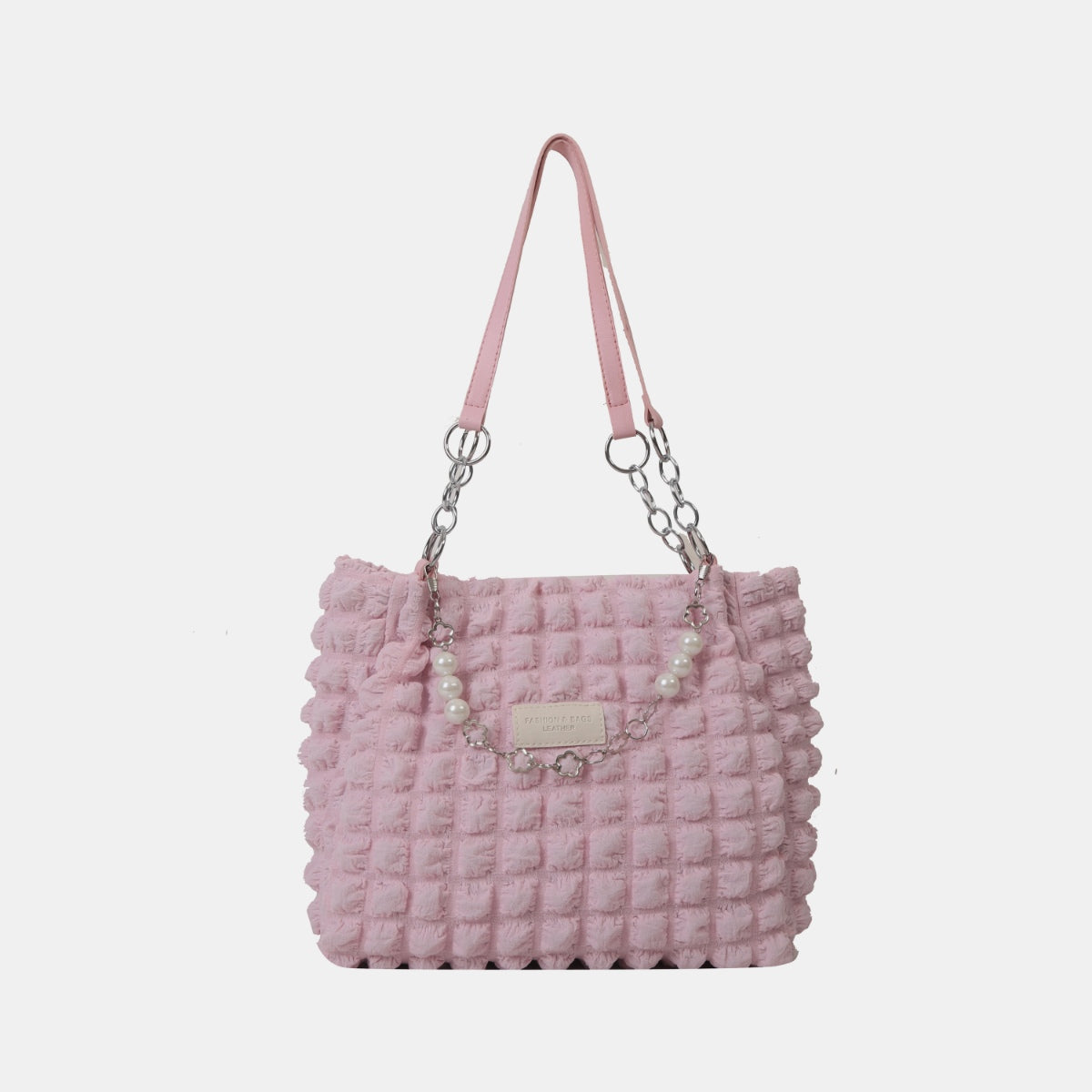 Bubble Textured Tote Bag - The Ruffled Bull Boutique