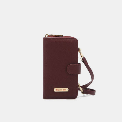 Nicole Lee USA 2 Piece Phone Case Crossbody Wallet - The Ruffled Bull Boutique