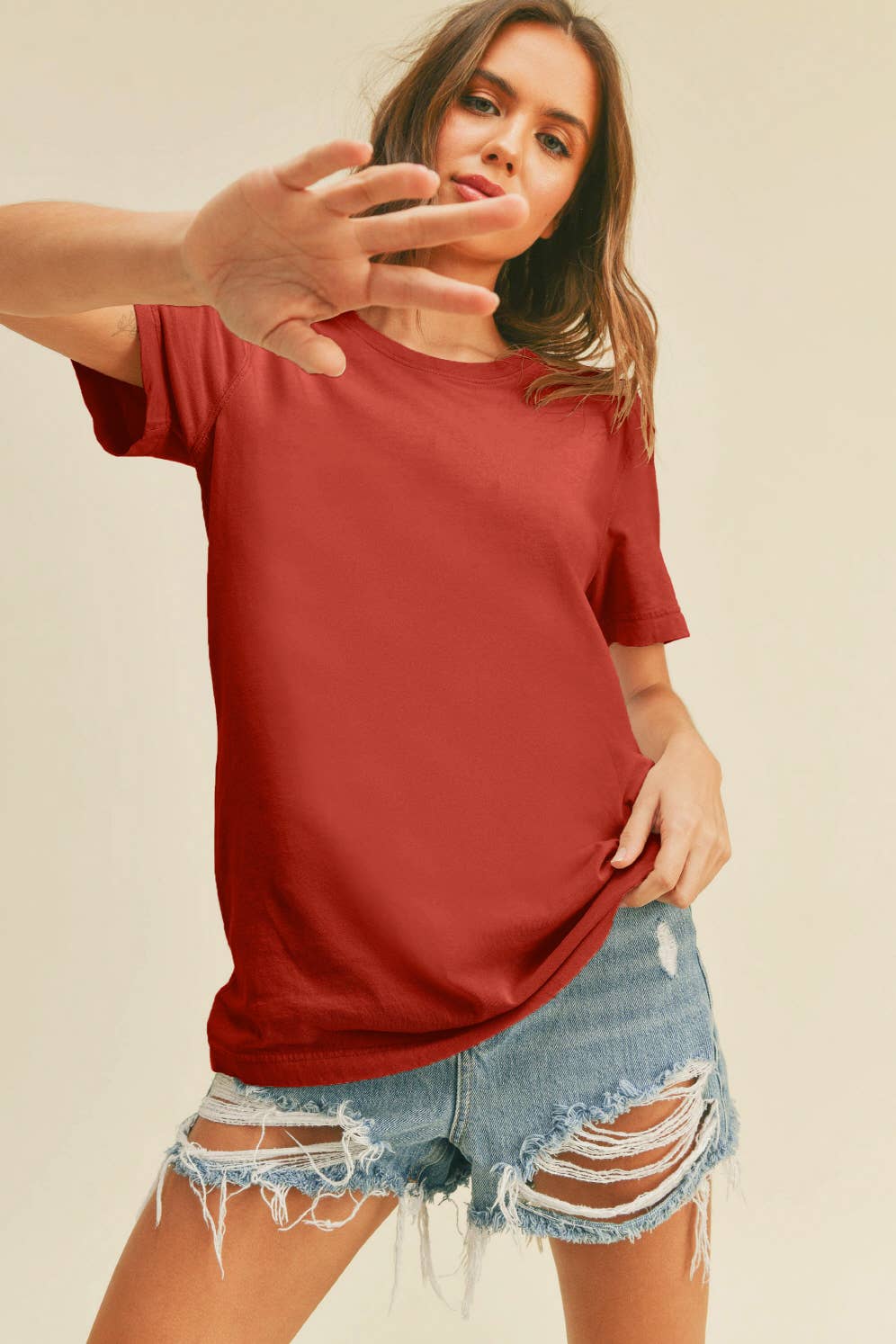 Blank Classic Short Sleeve T-Shirt - The Ruffled Bull Boutique