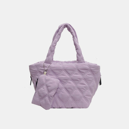 Polyester Medium Tote Bag - The Ruffled Bull Boutique