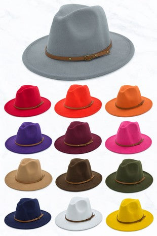 felt fedora - The Ruffled Bull Boutique