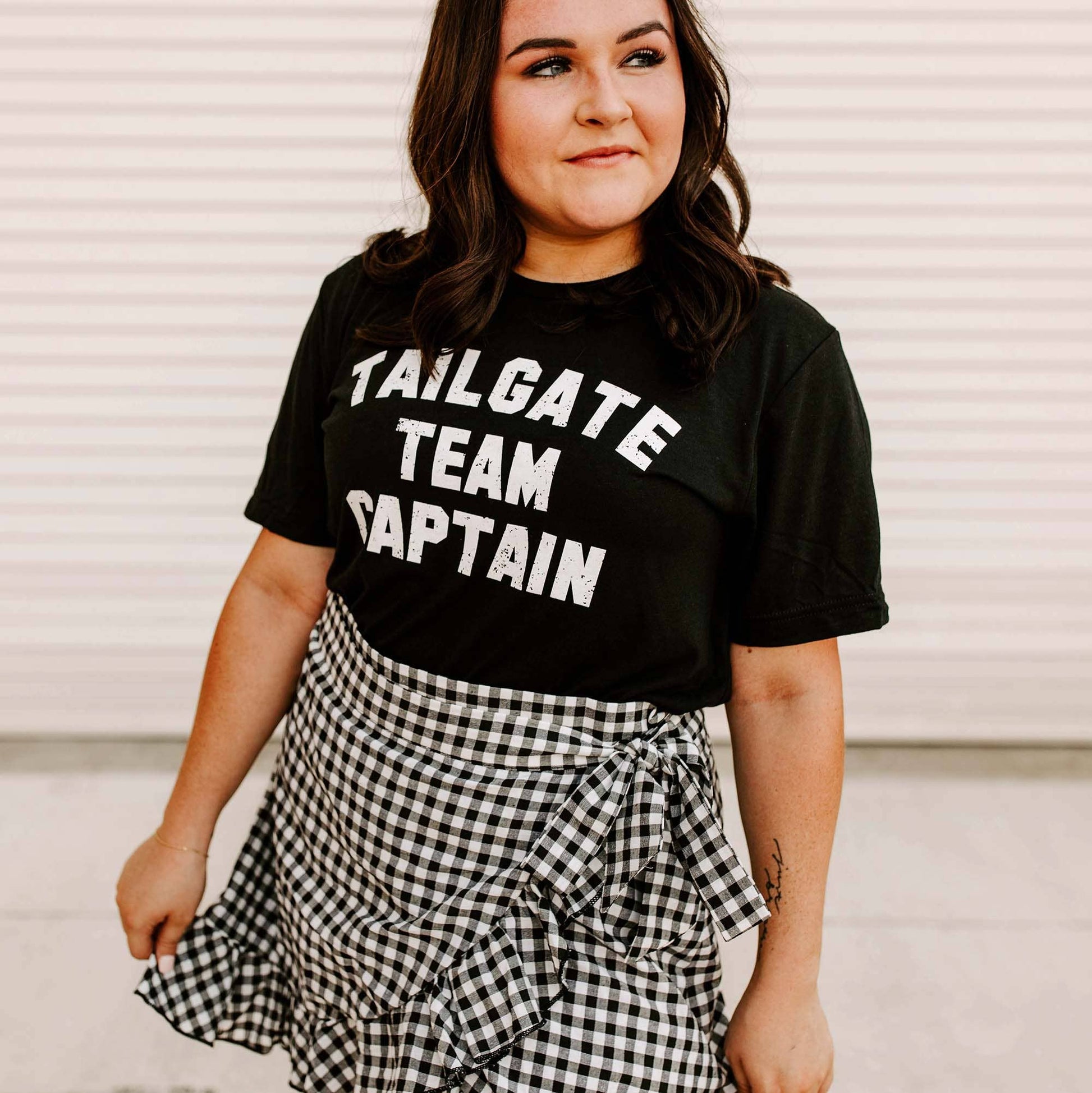 Tailgate Team Captain Football Shirt - The Ruffled Bull Boutique