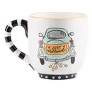 painted mug - The Ruffled Bull Boutique