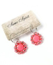 Same Spirit Centripal Earring in hot pink - The Ruffled Bull Boutique