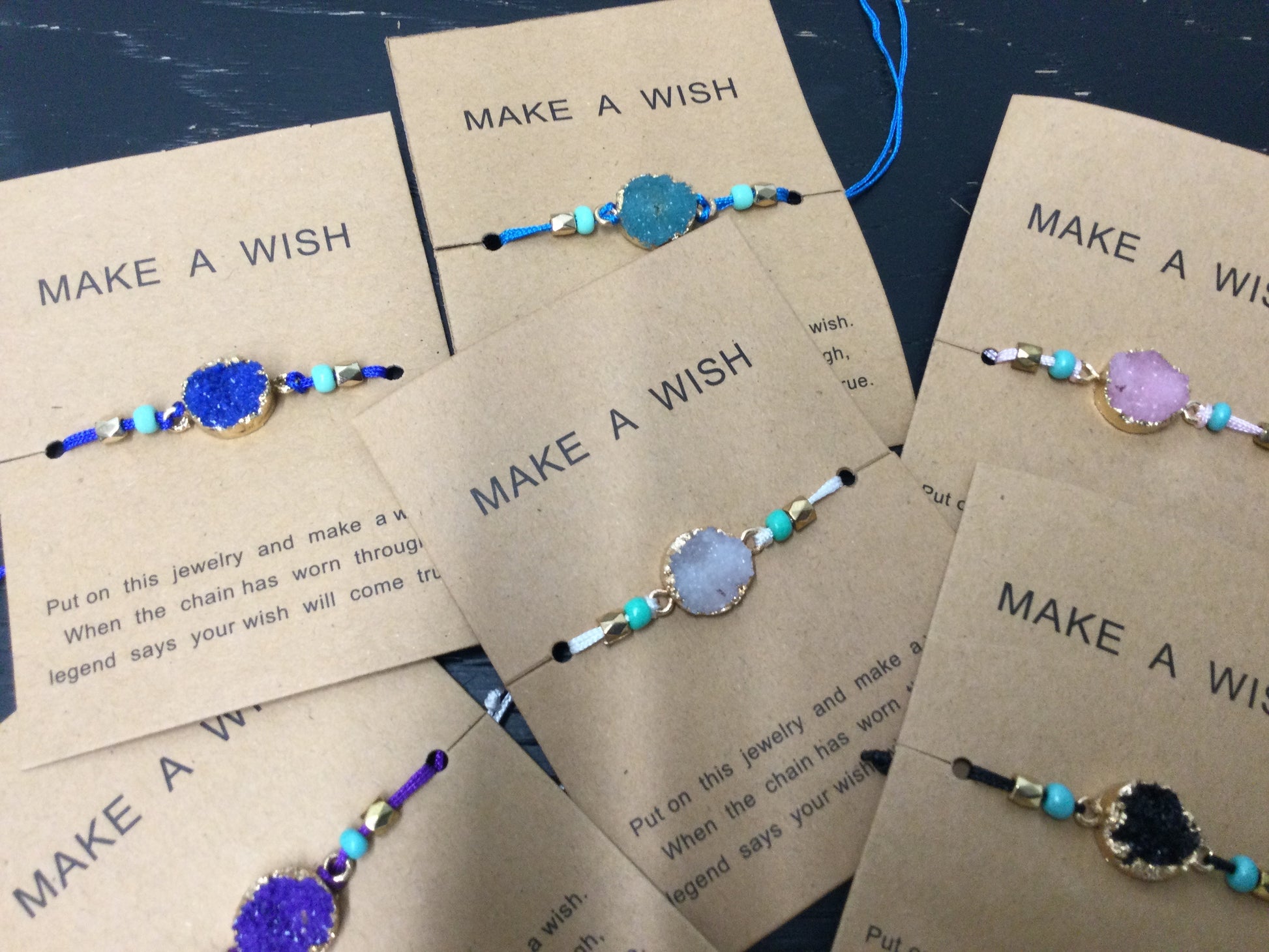 Wish bracelets - The Ruffled Bull Boutique